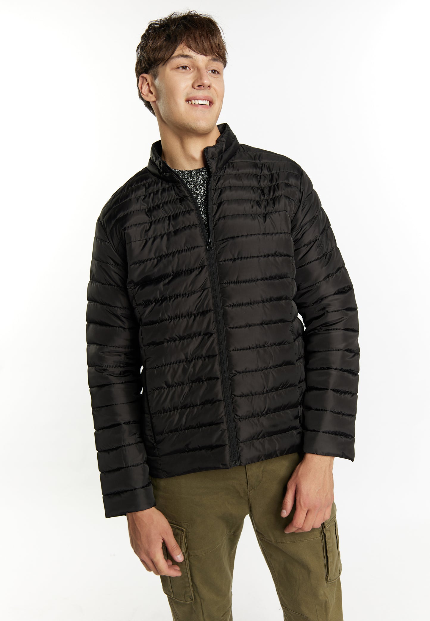 Mo men's lilightweight quilted jacket