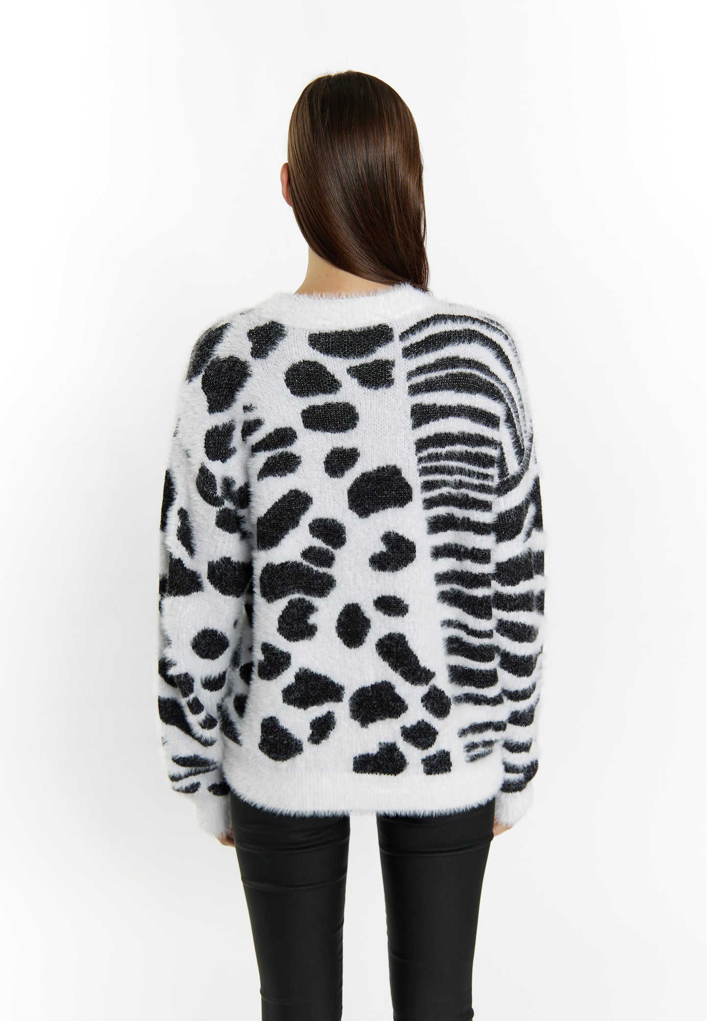 myMo damski sweter z dzianiny