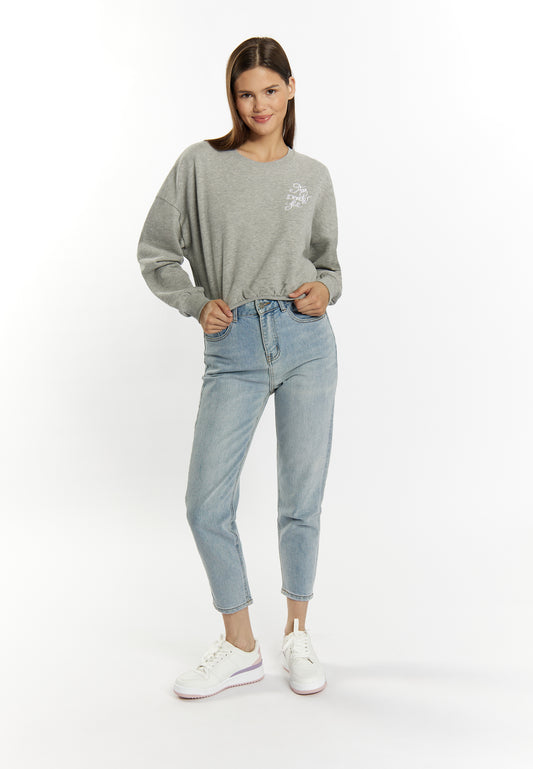 myMo women's cropped sweatshirt
