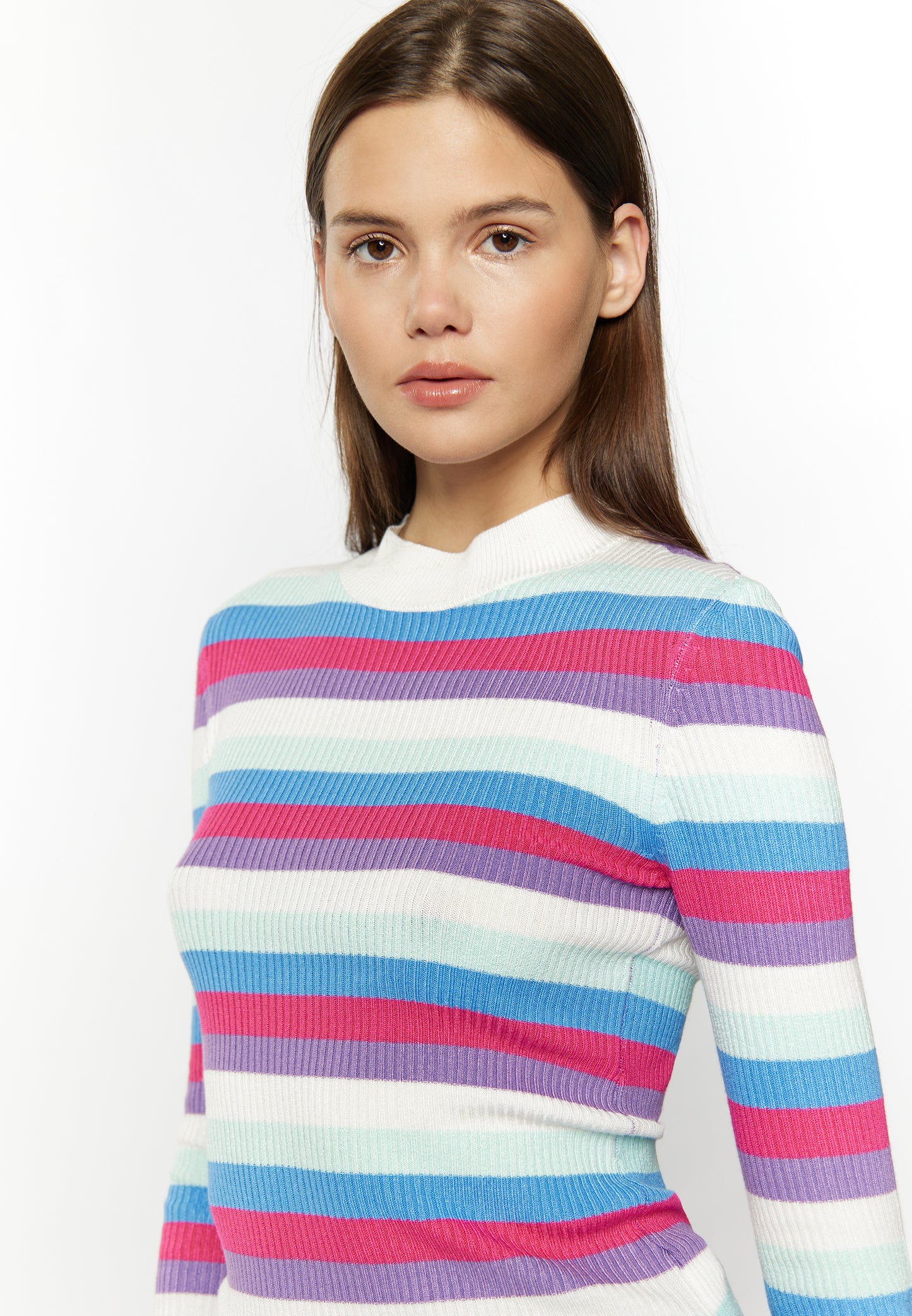 myMo women's rib knit sweater