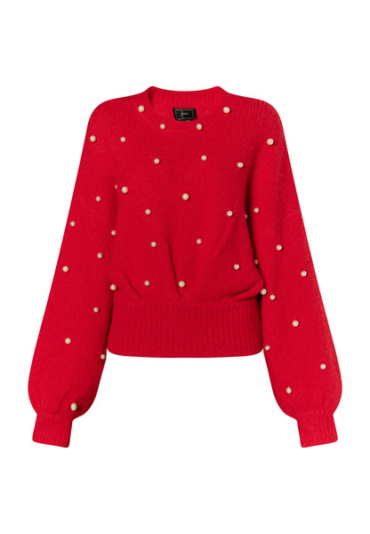 faina damski sweter dzianinowy
