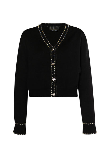 faina women's cardigan with pearl