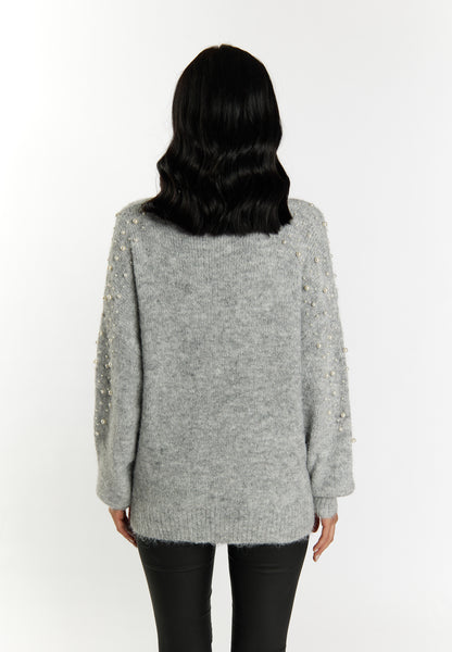 faina women's cardigan with pearl