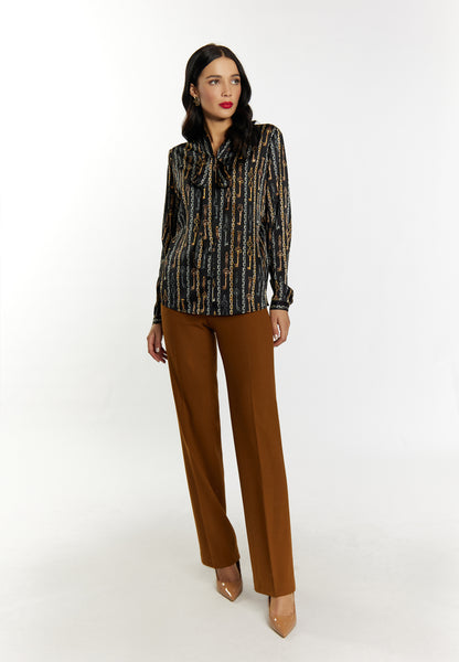 faina women's slip-on blouse