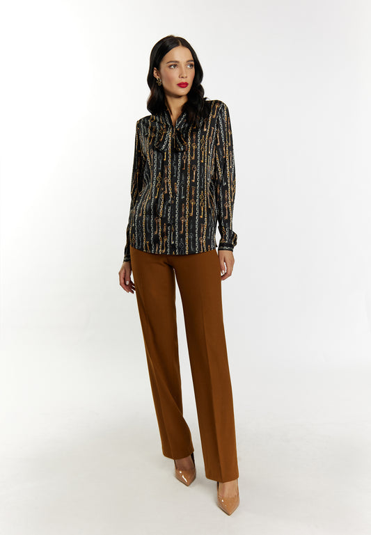 faina women's slip-on blouse