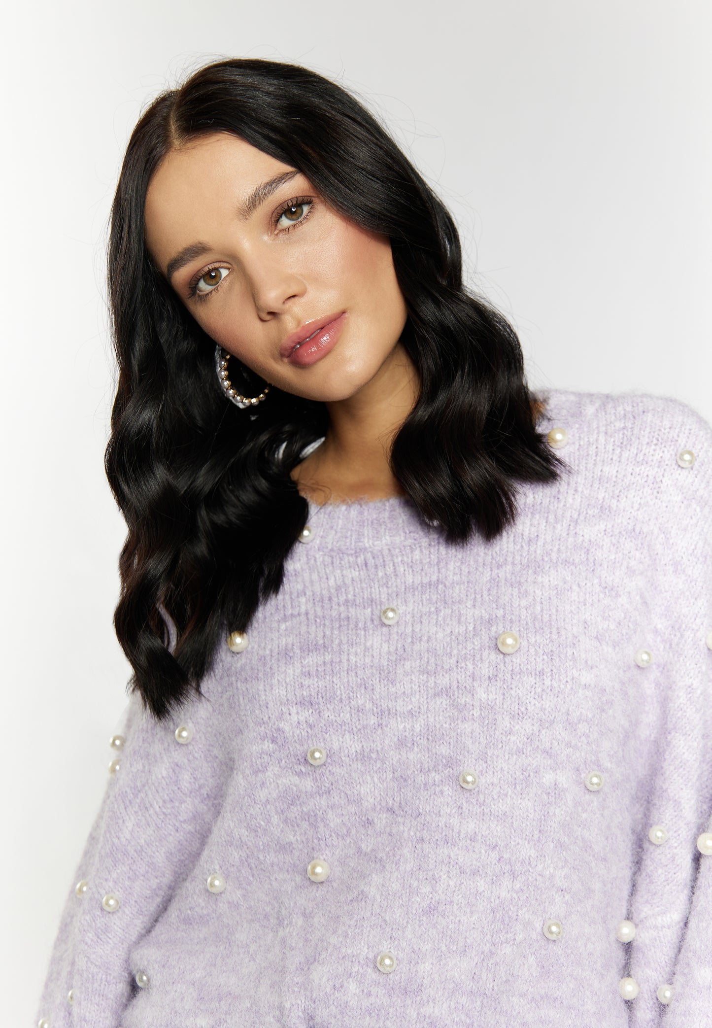 faina damski sweter dzianinowy