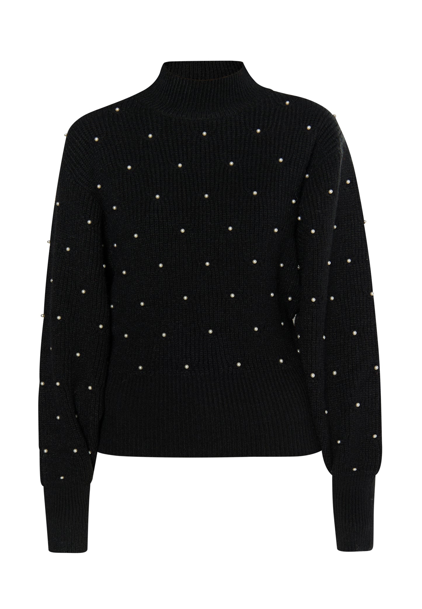 faina women's knitted sweater with pearl