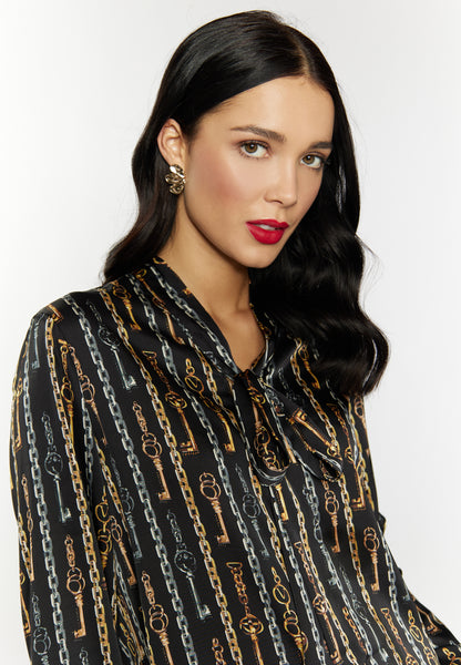 faina women's slip-on blouse