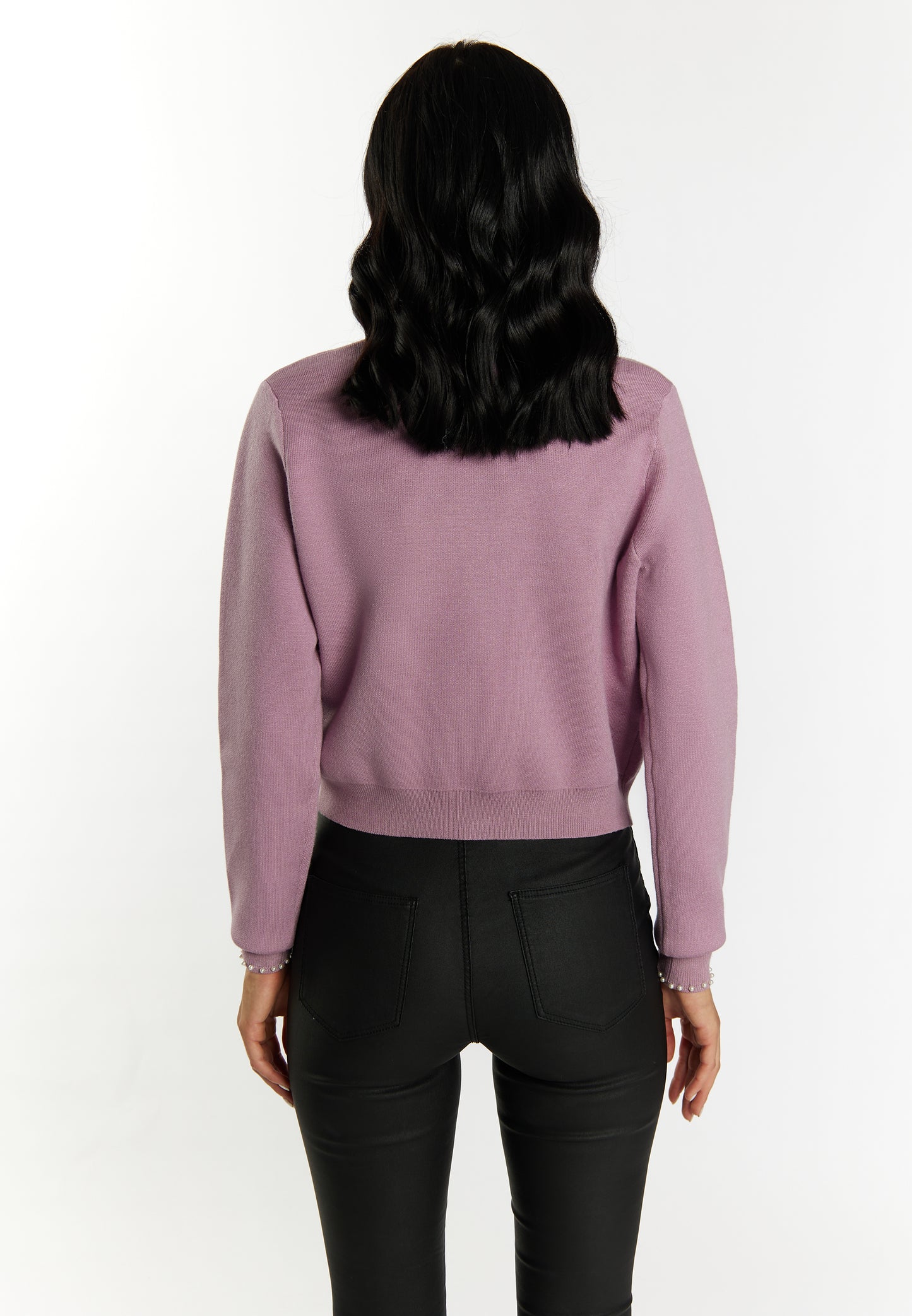 faina women's cardigan with pearl