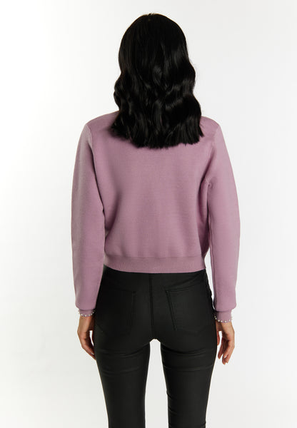 faina women's cardigan with pearl