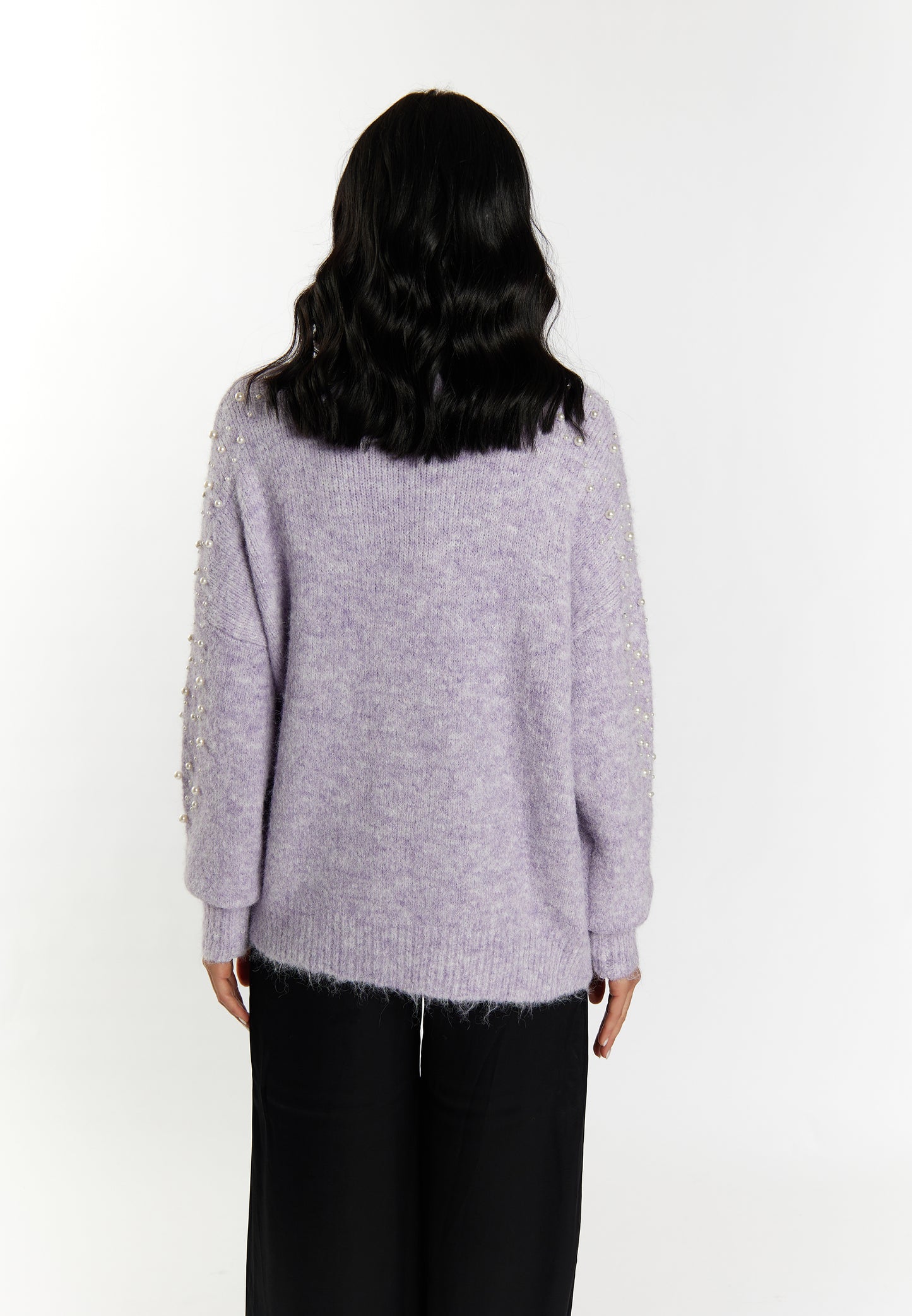faina women's cardigan with pearl
