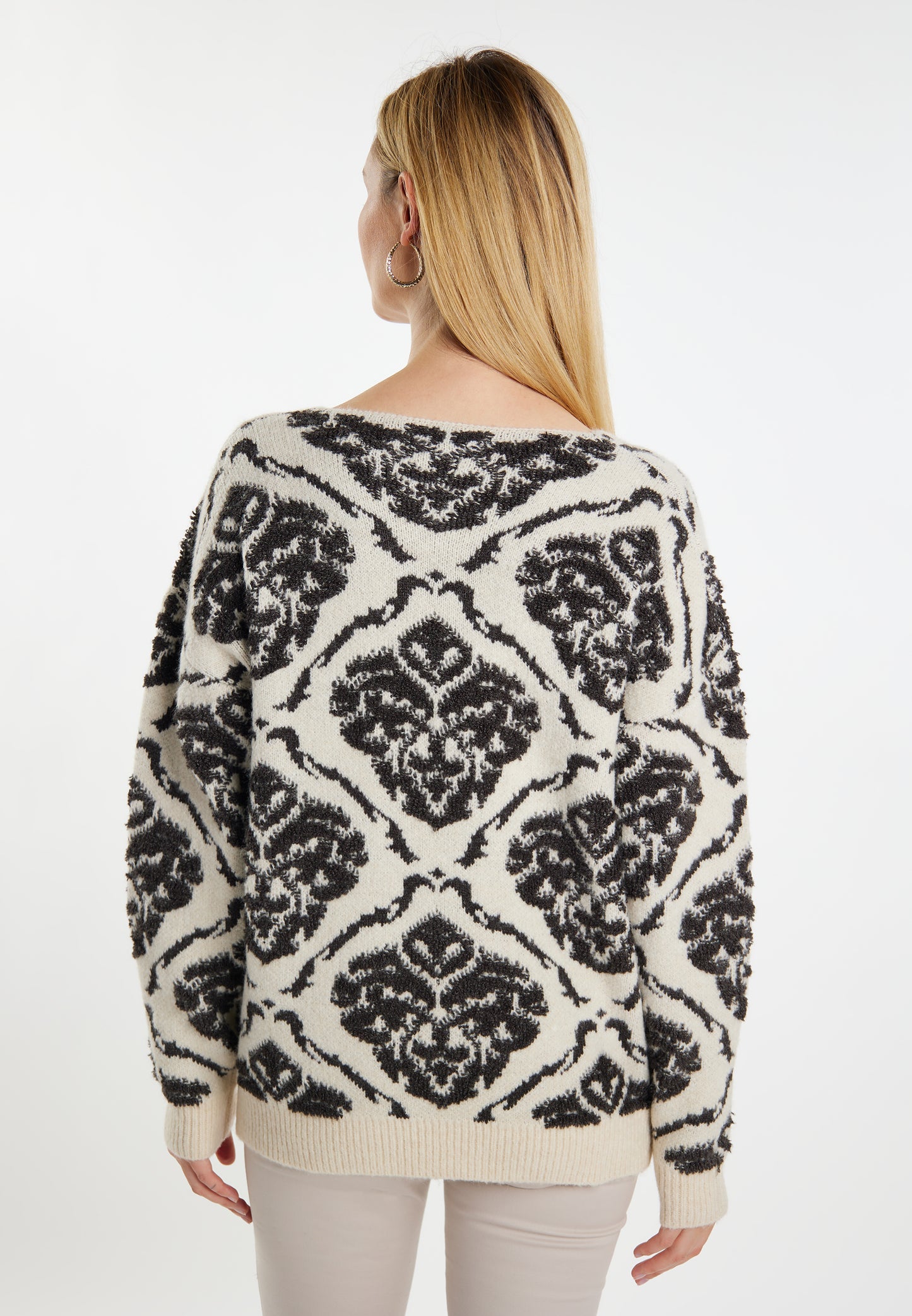 usha damski sweter dzianinowy