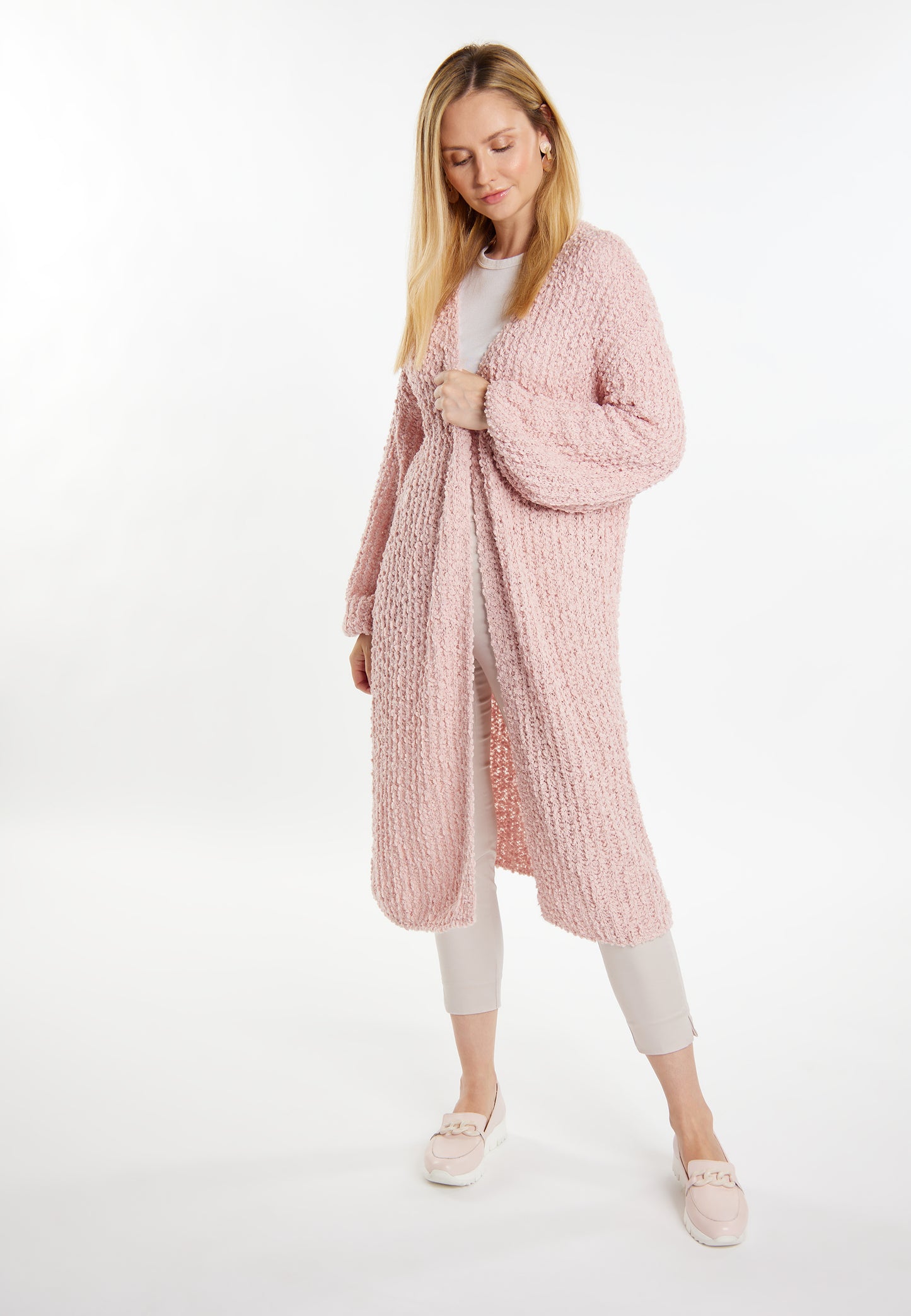 usha WHITE LABEL women's knit cardigan