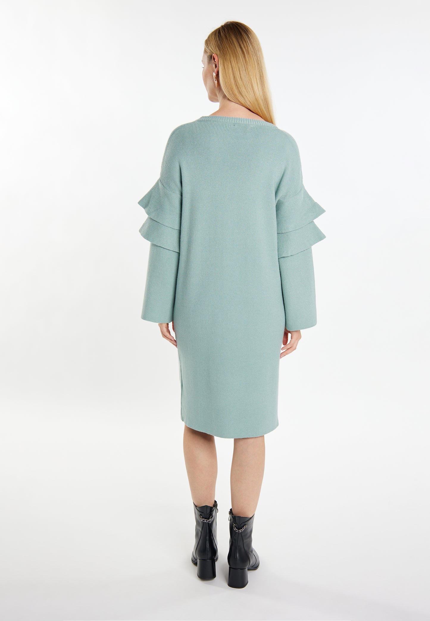 usha WHITE LABEL women's knit dress