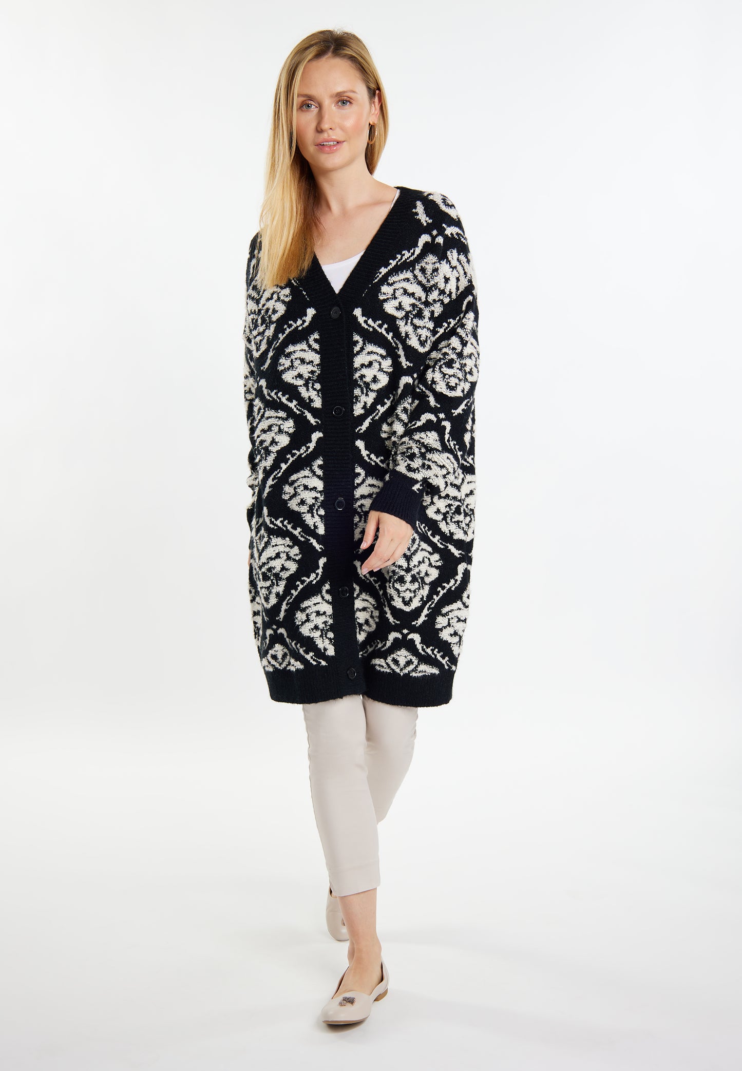 usha women's cardigan