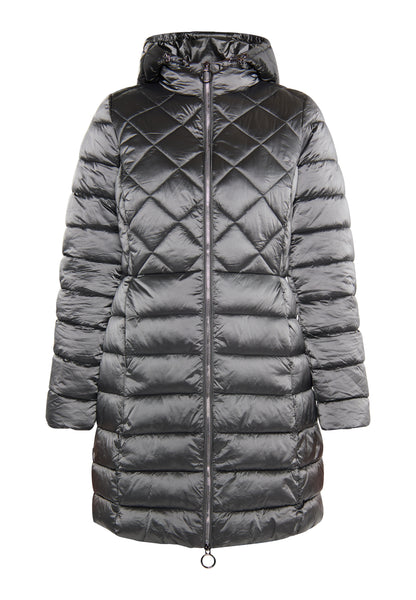 usha women's quilted coat