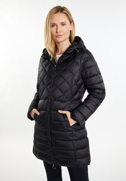 usha women's quilted coat