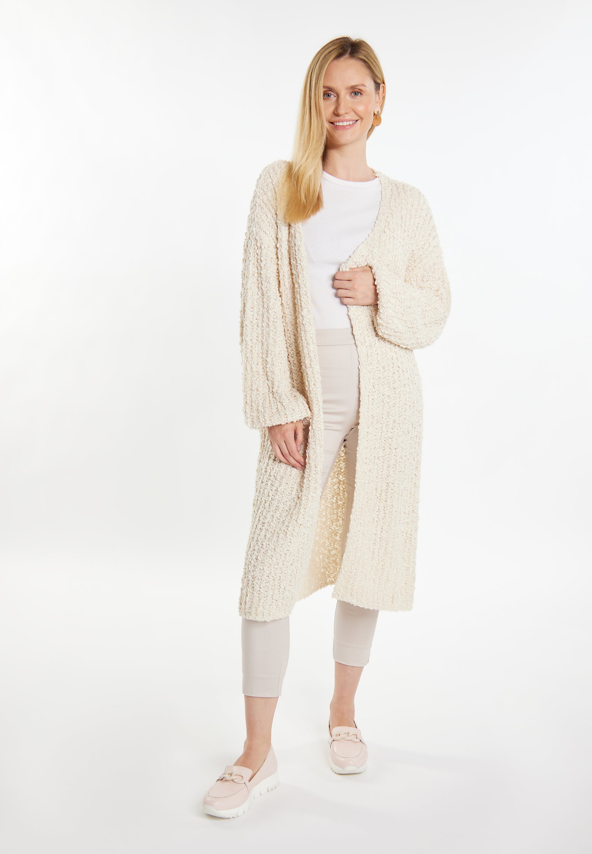 usha WHITE LABEL women's knit cardigan