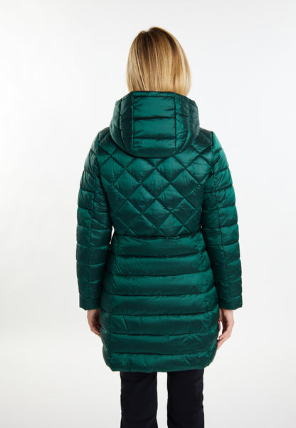 usha women's quilted coat