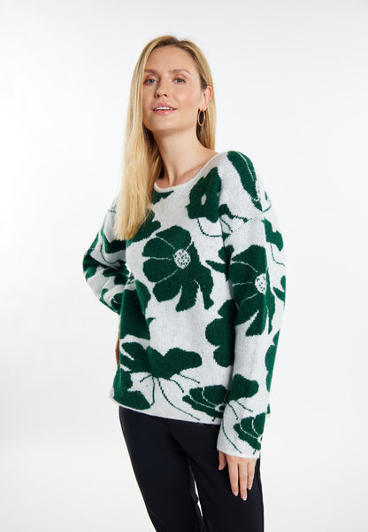 usha damski sweter dzianinowy