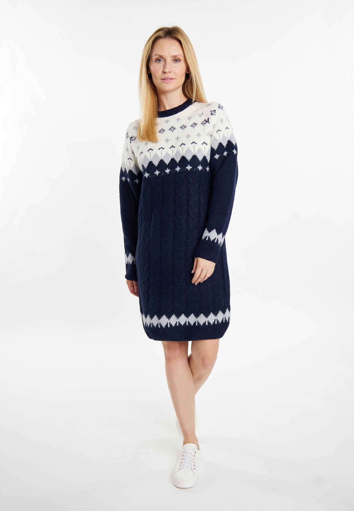 usha BLUE LABEL women's knit dress
