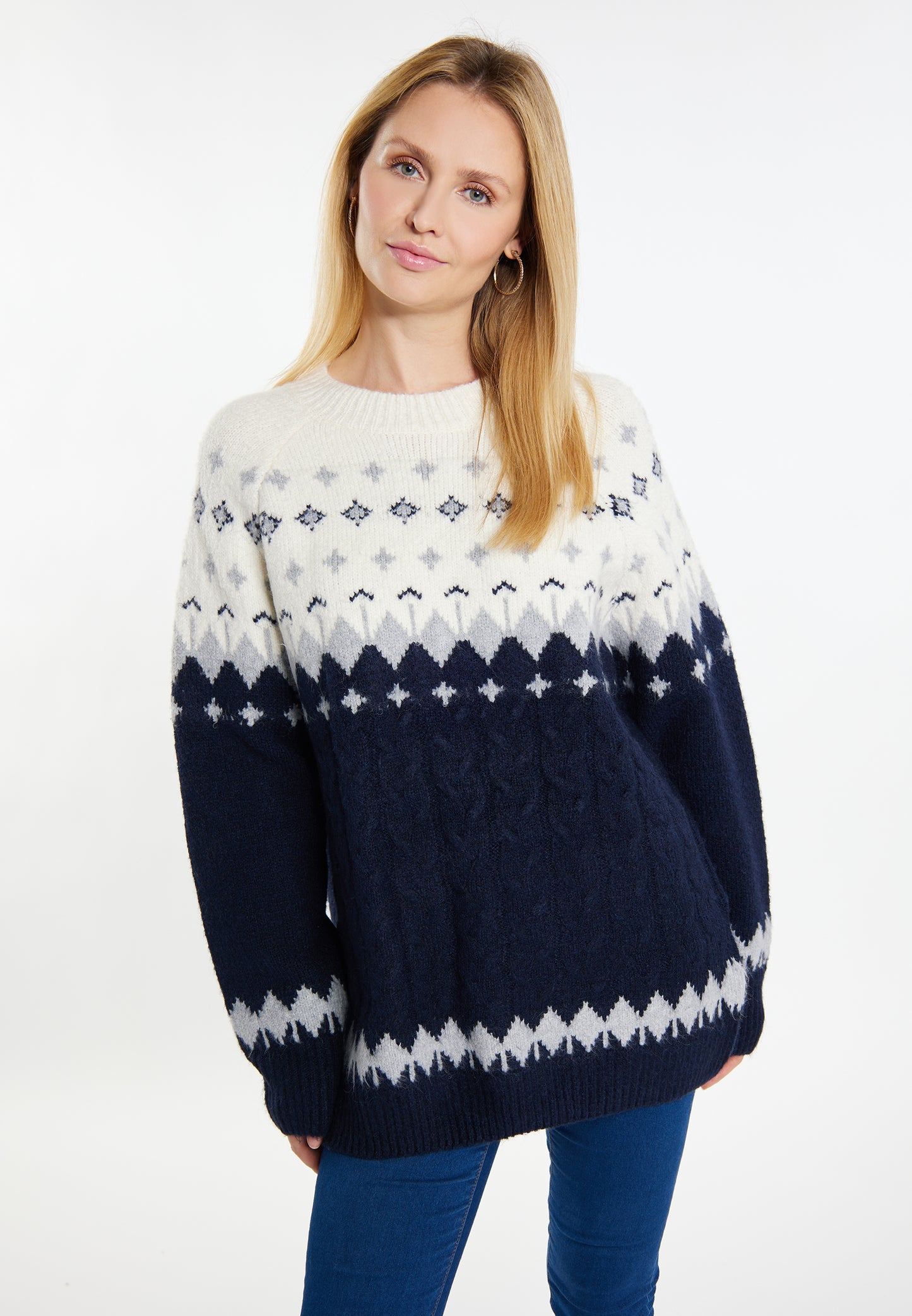usha BLUE LABEL women's knitted sweater