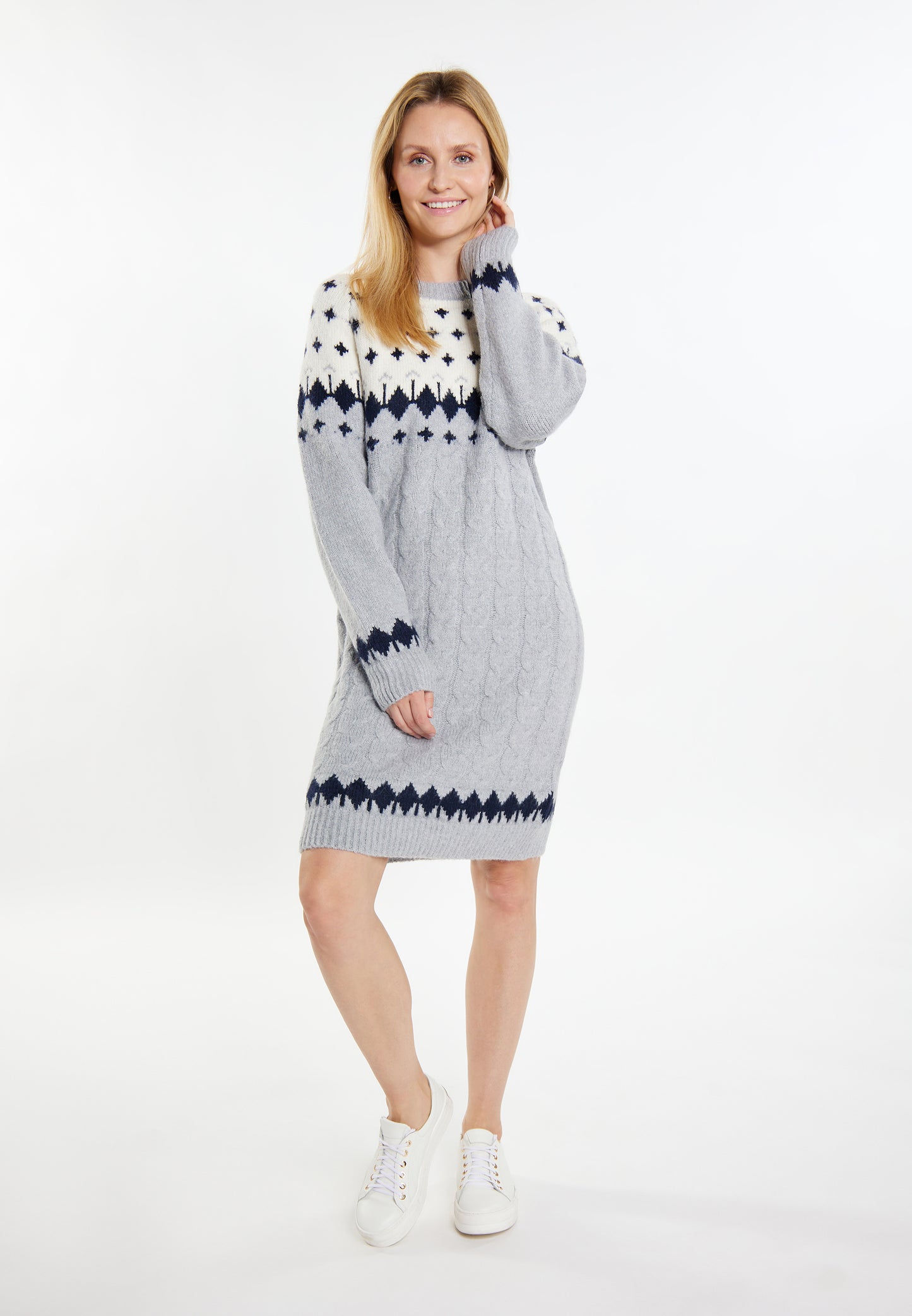 usha BLUE LABEL women's knit dress