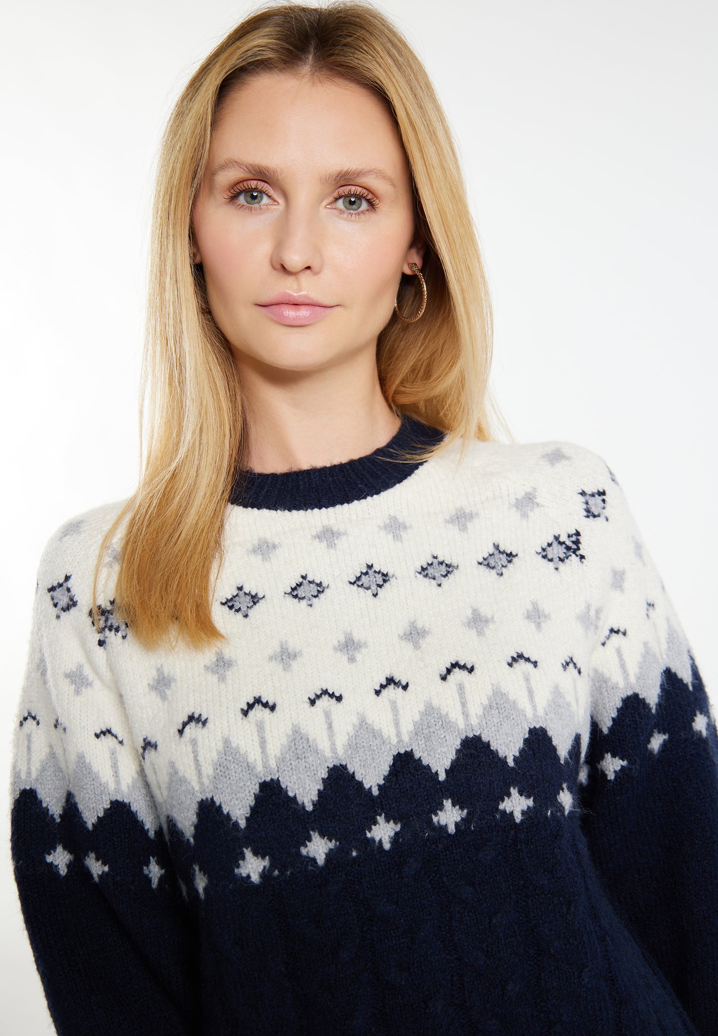 usha BLUE LABEL women's knit dress