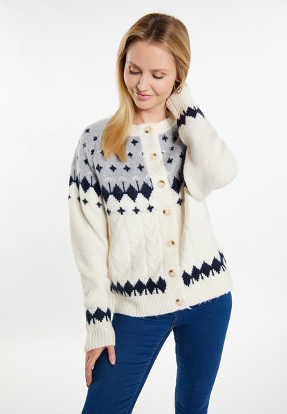 usha BLUE LABEL women's knit cardigan