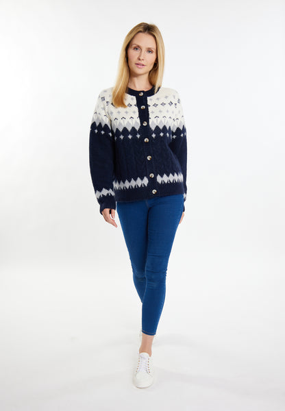 usha BLUE LABEL women's knit cardigan