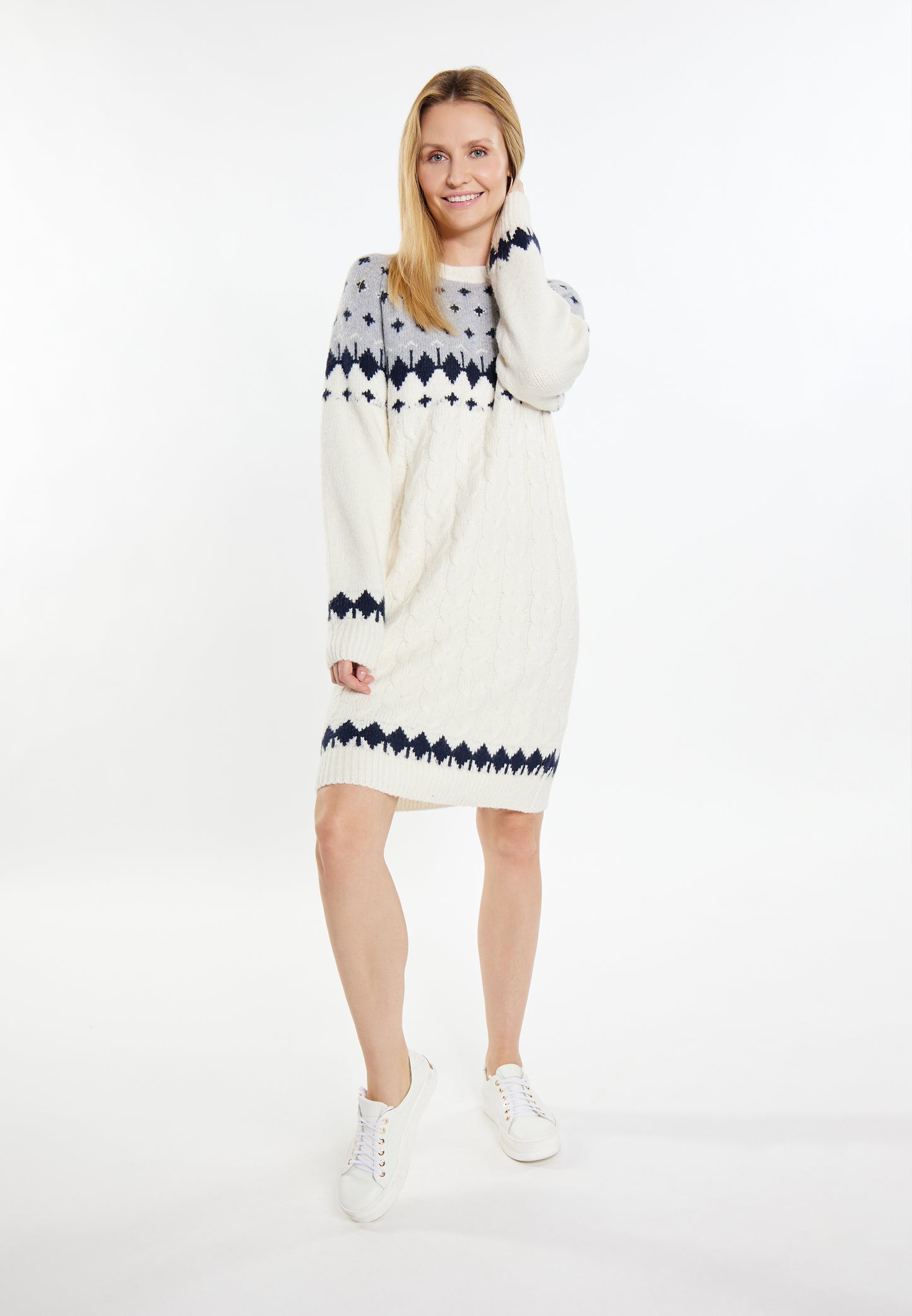 usha BLUE LABEL women's knit dress
