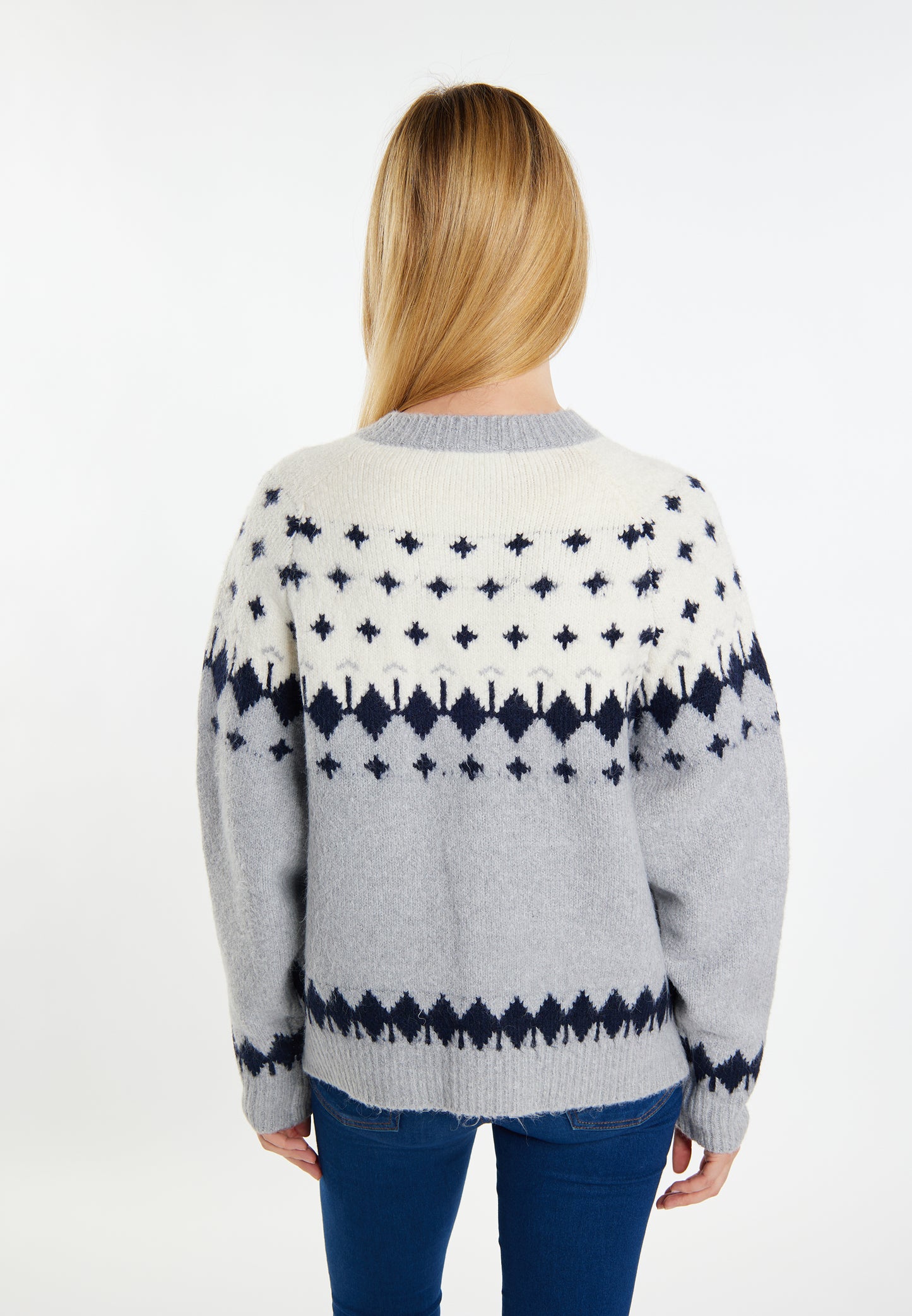usha BLUE LABEL women's knit cardigan