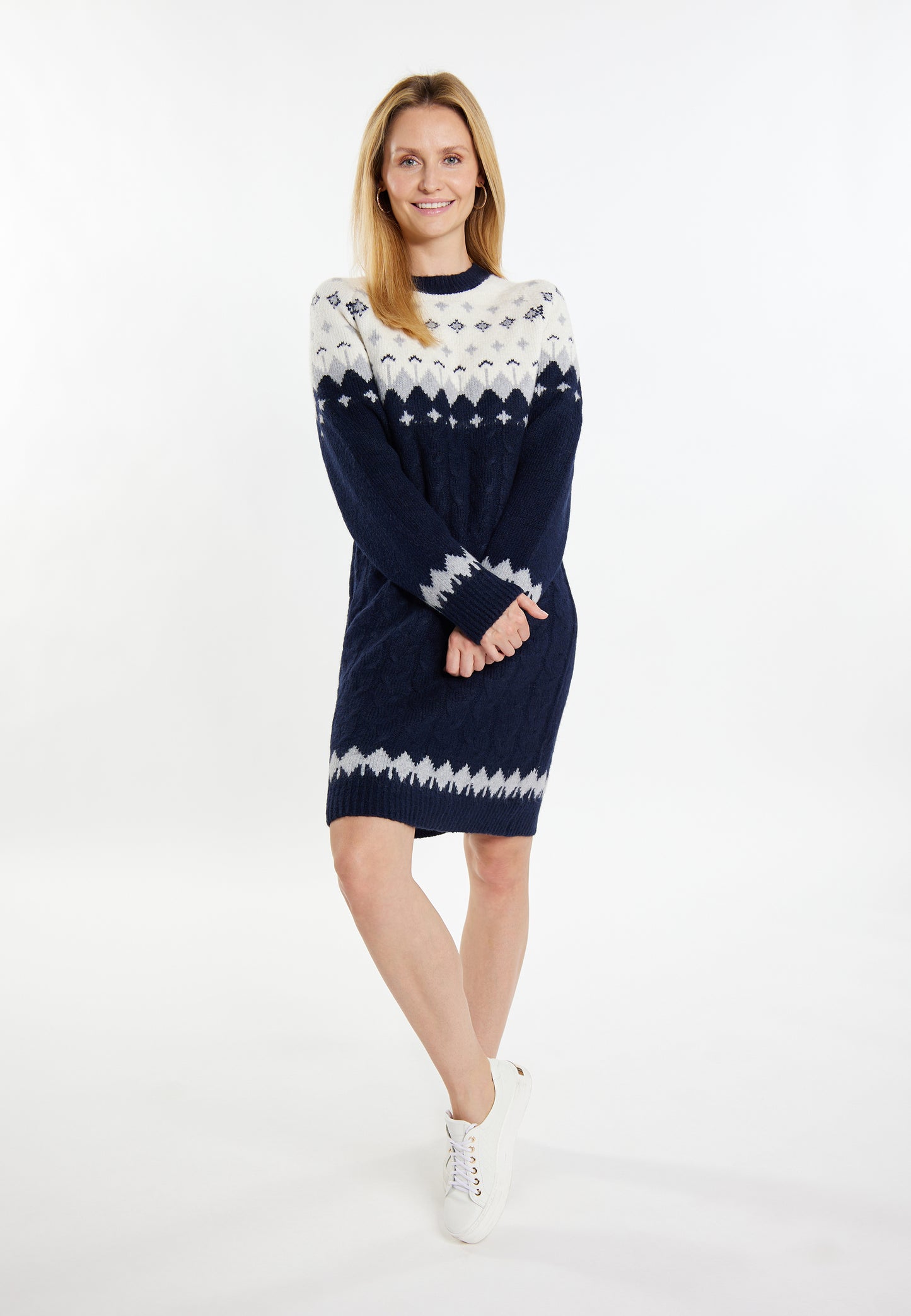 usha BLUE LABEL women's knit dress