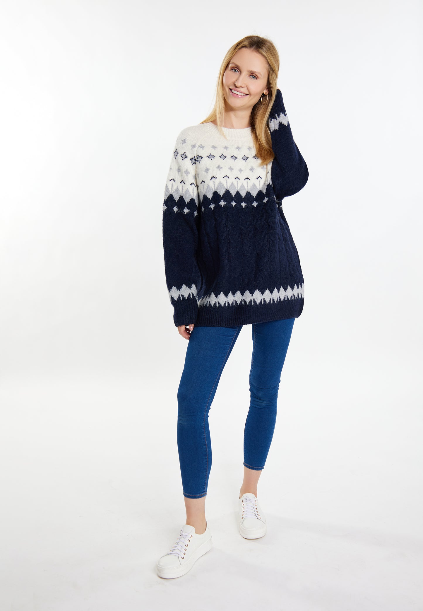 usha BLUE LABEL women's knitted sweater