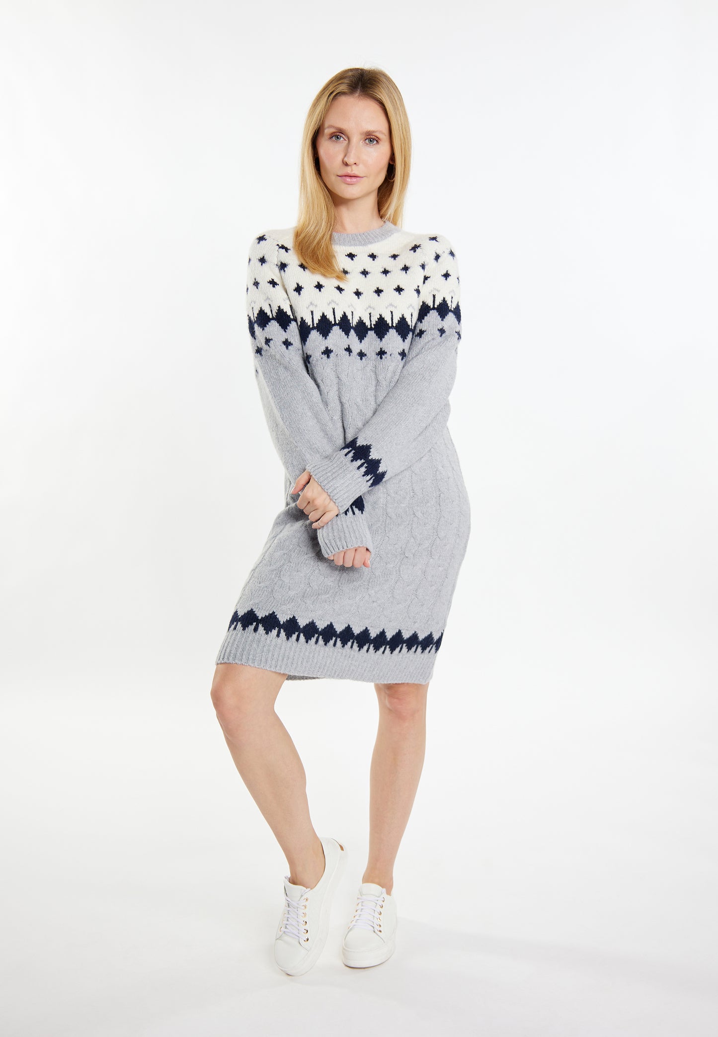 usha BLUE LABEL women's knit dress