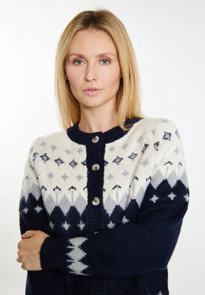 usha BLUE LABEL women's knit cardigan