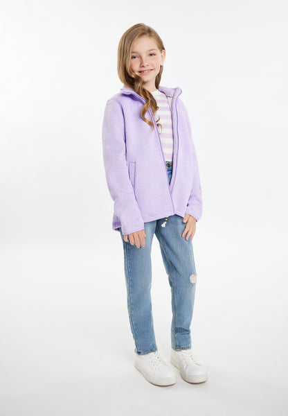 Schmuddelwedda girl's knitted fleece jacket