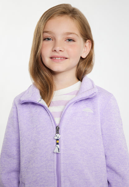 Schmuddelwedda girl's knitted fleece jacket