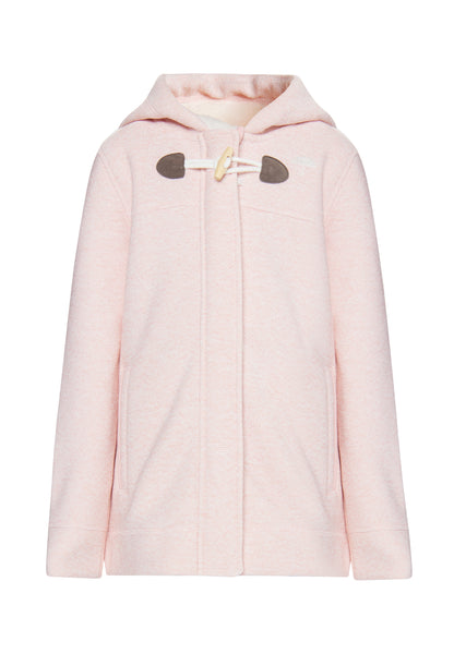 Schmuddelwedda girl's knitted fleece uffle coat