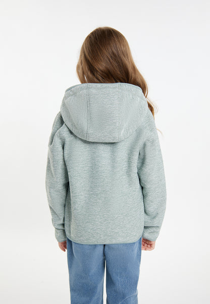 Schmuddelwedda girl's knitted fleece blouson jacket with teddy lining