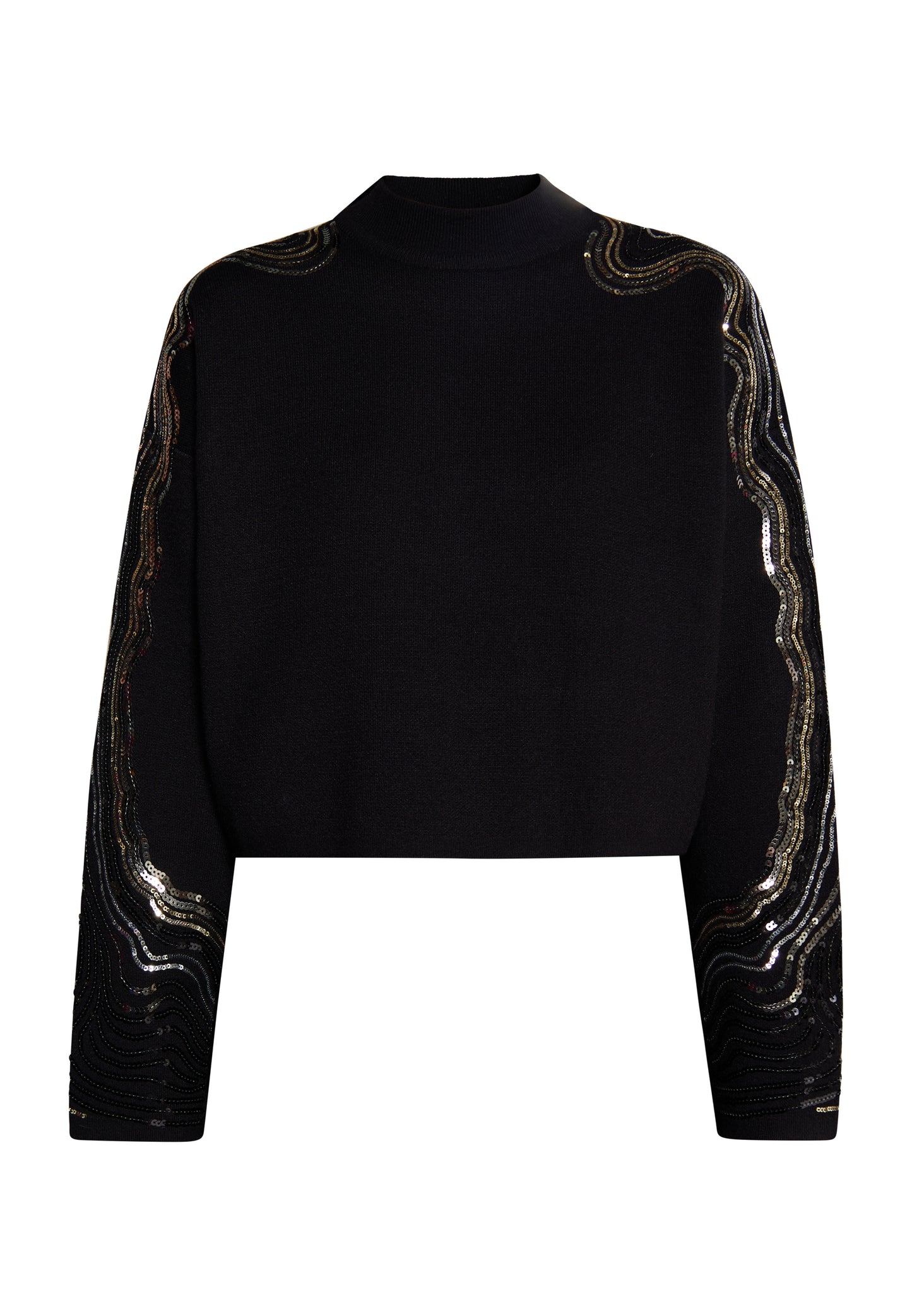 faina women's knitted sweater with sequin