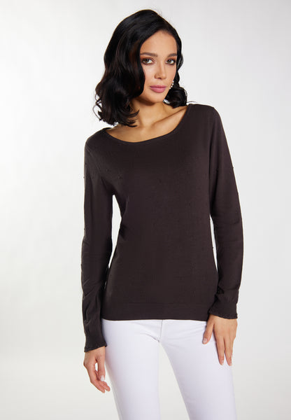 faina damski sweter dzianinowy
