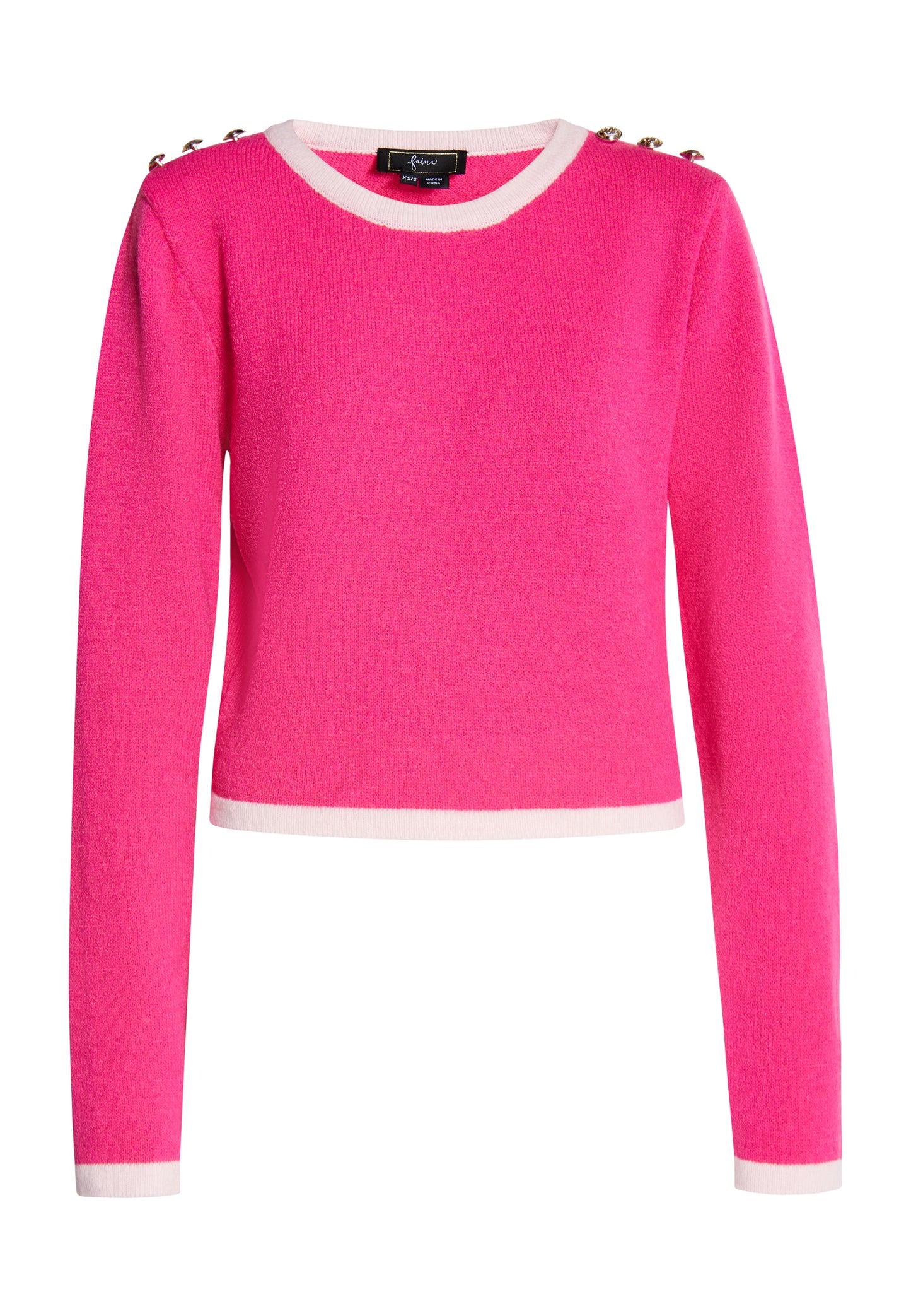 faina women's knitted sweater