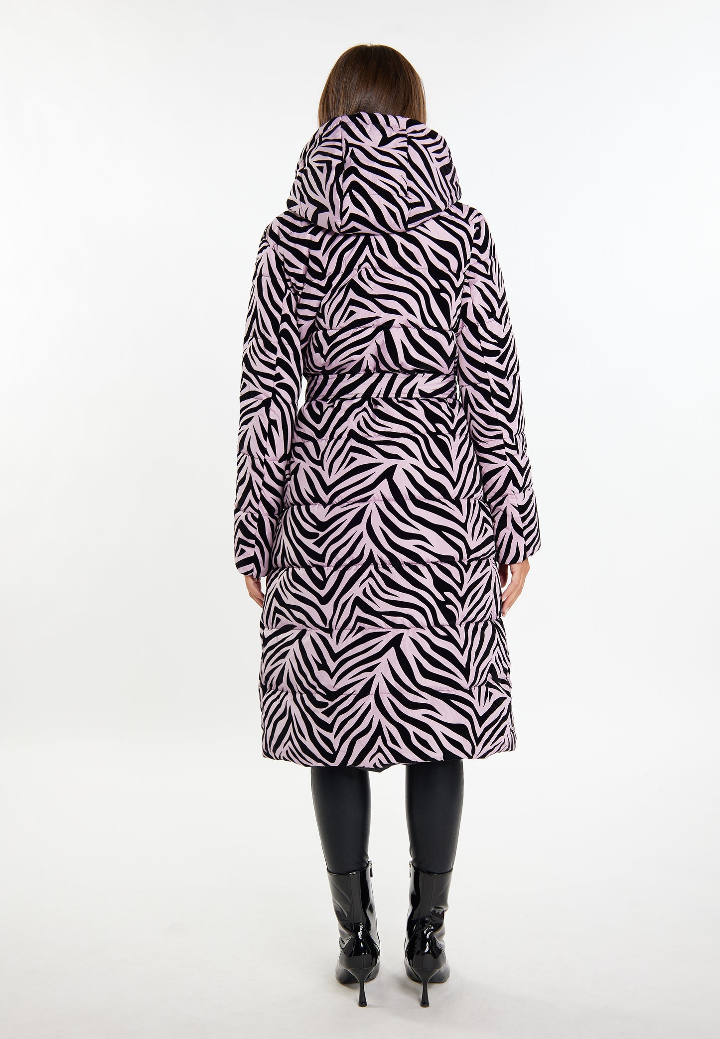 faina women's long quilted coat