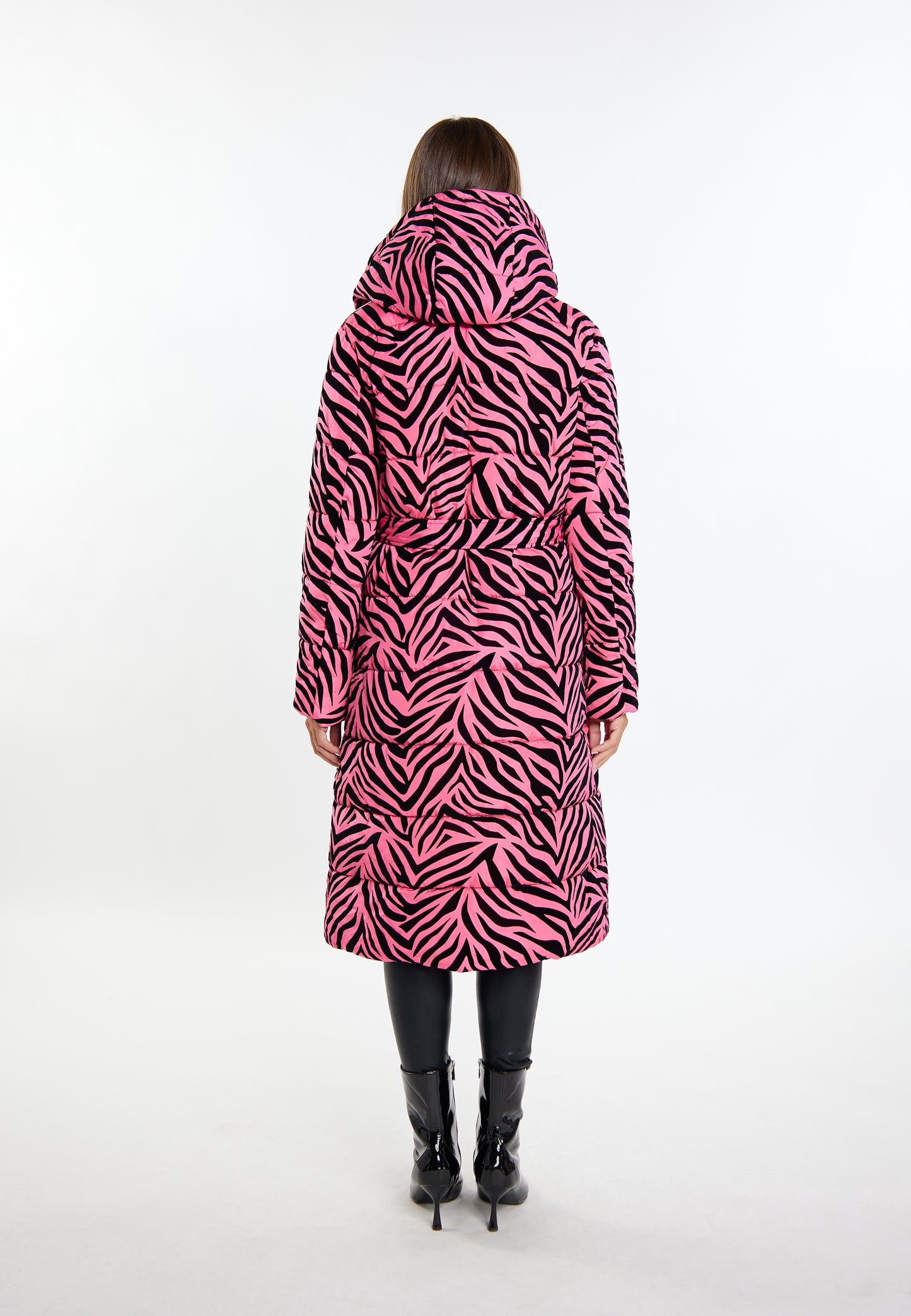 faina women's long quilted coat