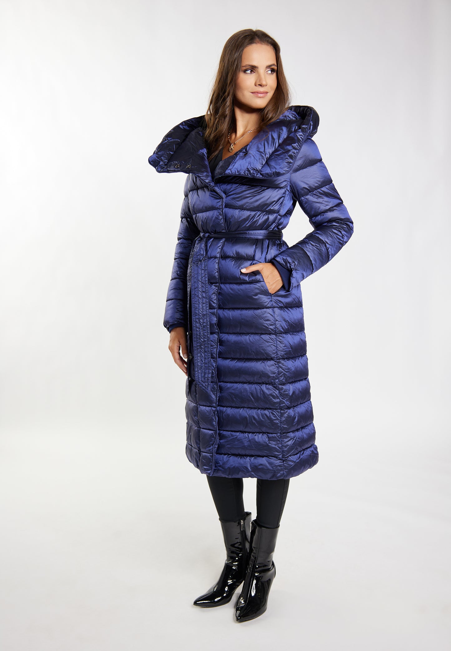 faina women's quilted coat