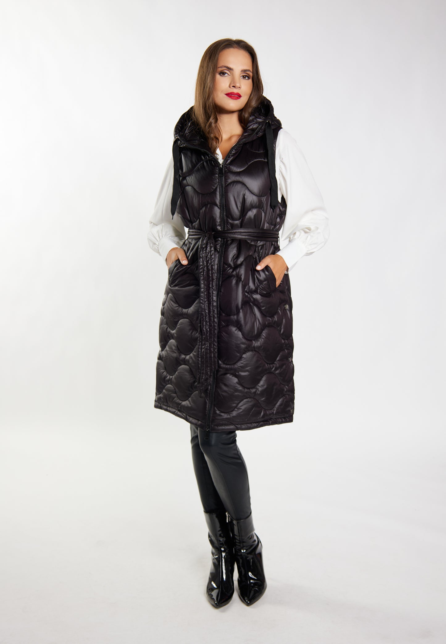 faina women's padded vest