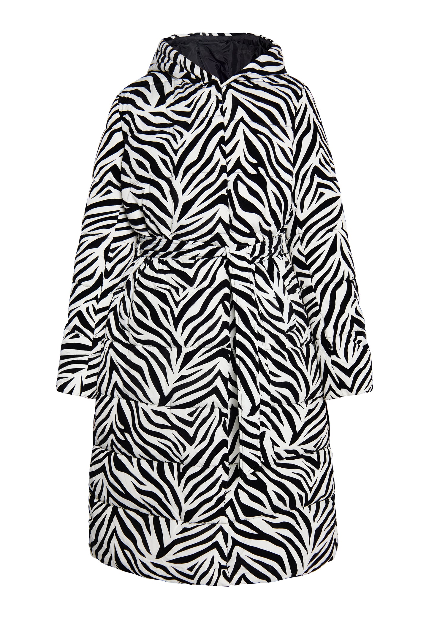 faina women's long quilted coat