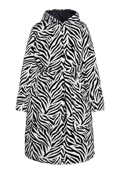faina women's long quilted coat