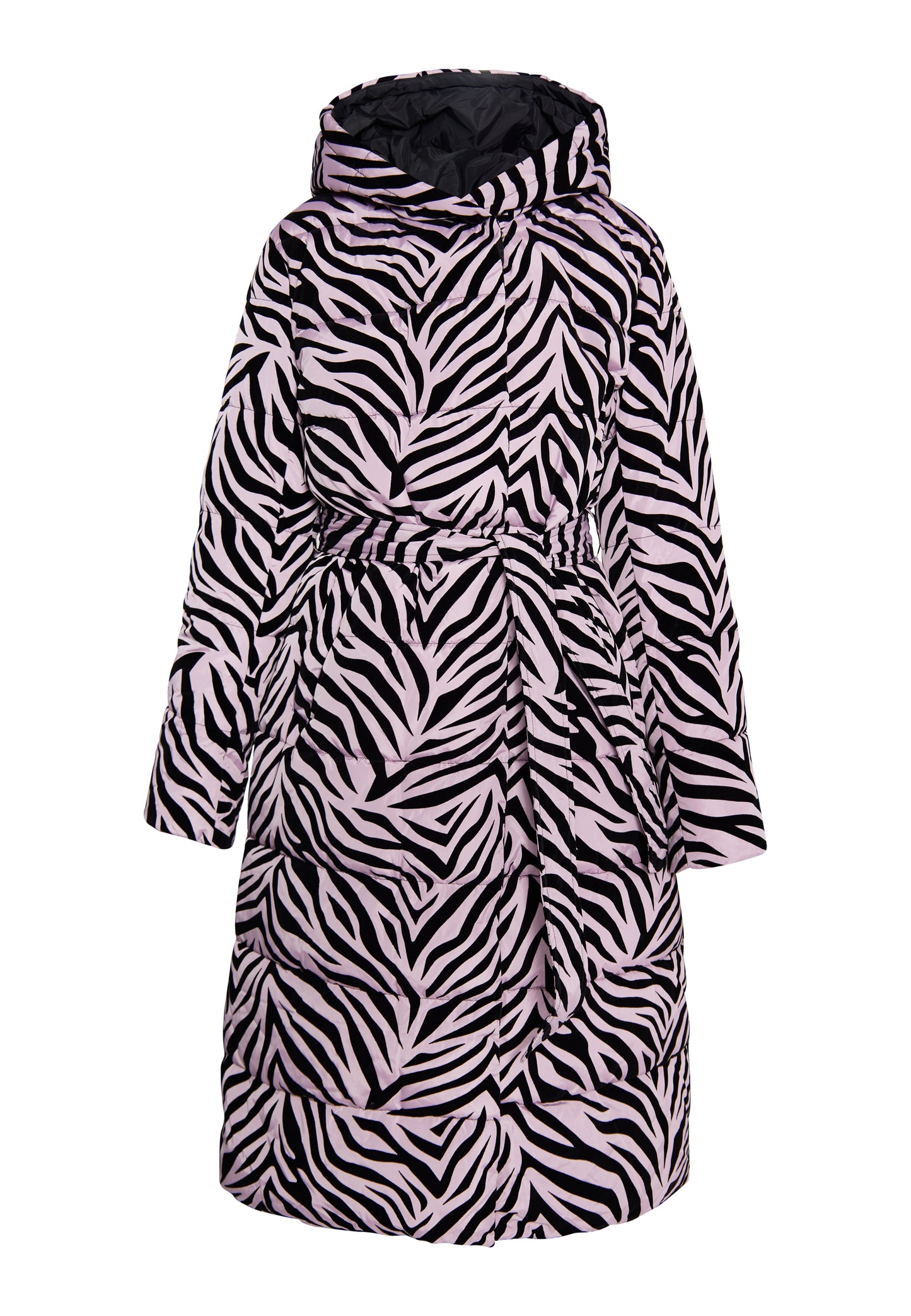 faina women's long quilted coat